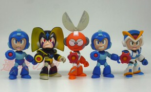 loyal subjects散货 关节可动 Q版大头洛克人弗鲁迪 盒蛋非万代