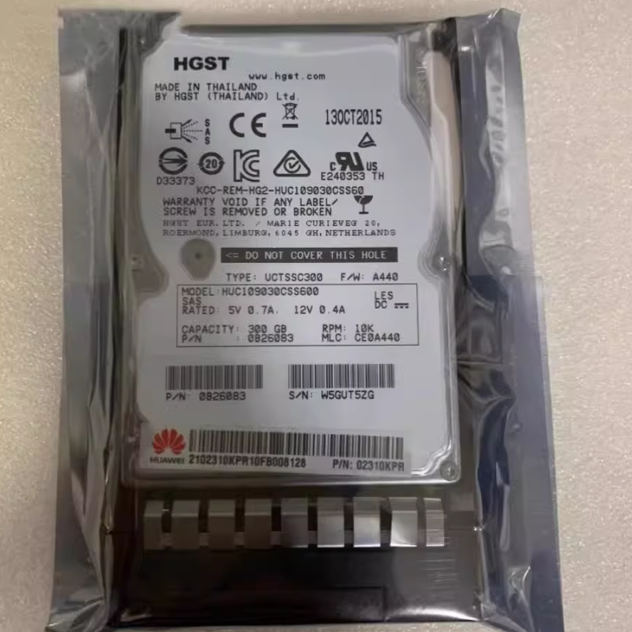 原装华为 300G SAS 10K 2.5寸 02310KPR MBF2300RC服务器硬盘现货