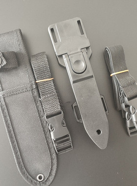 保护套军刀直刀防身刀鞘特战刀套通用型刀袋野外求生存牛津布刀裤