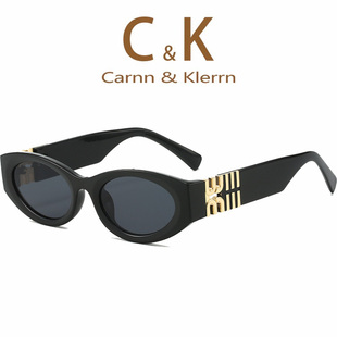 太阳镜防紫外线 SUM11W显瘦时尚 2025新款 大牌猫眼墨镜女赵露思同款