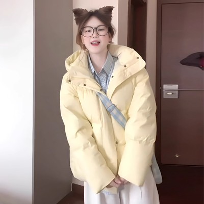 韩系穿搭连帽时尚休闲女