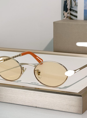 椭圆时尚欧美洋气镶钻防晒女墨镜