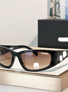 个性洋气欧美女遮阳女弧度太阳镜