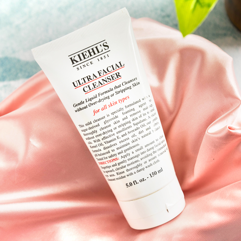 美国Kiehls科颜氏契724尔氏高保湿洁面啫喱洗面奶 清洁补水150ml