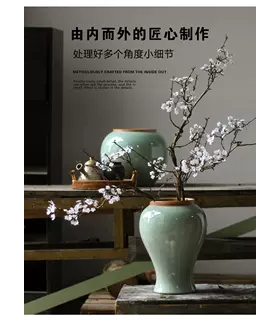景德镇高级感轻奢禅意水培花瓶