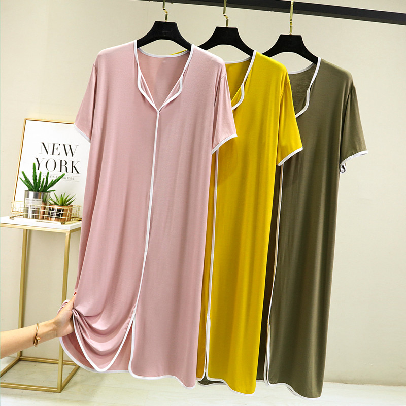 女莫代尔家居服睡裙厂家直销