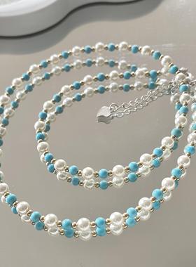 小众设计感锁骨链2024新款