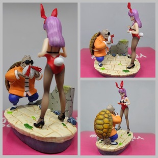 超级赛亚人 武天老师 龟仙人 那美克星 兔女郎 布尔玛 盒装手办