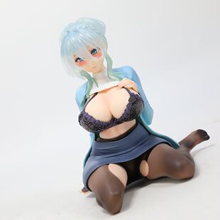 遗孀之雪女 深冬雪乃 坐姿 冰冷 二次元美少女 机箱摆件 盒装手办