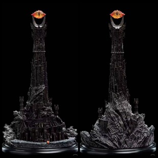 魔戒 指环王 微场景系列 巴拉多 要塞 iron 魔戒塔 黑塔 盒装手办