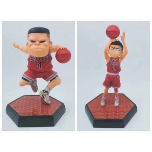 酷玩动漫 灌篮高手 三井寿14号 赤木刚宪4号 球衣 Q版 盒装手办