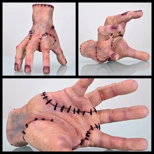 亚当斯一家 断手 THing 整蛊手 亚当斯家族 模型摆件 盒装手办