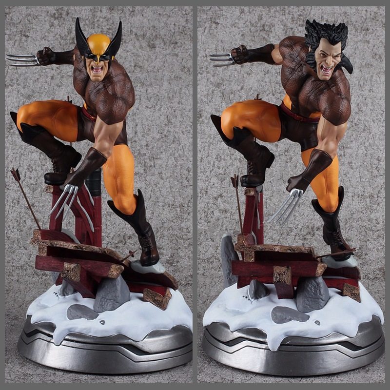 X战警 金刚狼 PF系列 棕色版 可换头 场景雕像 模型摆件 盒装手办,模玩/动漫/周边/娃圈三坑/桌游,手办/手办景品,淘宝优惠券,粉丝福利购,淘宝优惠卷