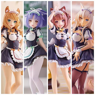 猫娘乐园女仆巧克力与香子兰猫合集香草站姿泳衣水着手办摆件模型