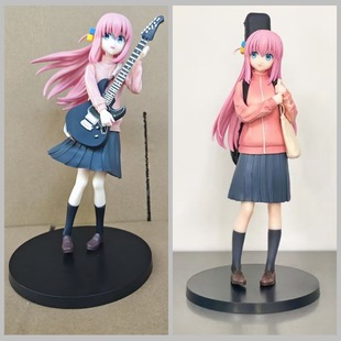 孤独摇滚!后藤独 飞扑吉他手 站姿 波奇酱 二次元美少女盒装手办