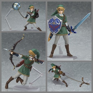 Figma #320 塞尔达传说 黄昏公主 林克 黄昏公主ver. DX 盒装手办
