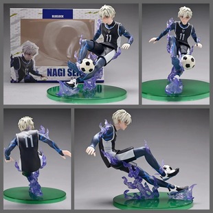 蓝色监狱 凪诚士郎 得分王 11号球衣 踢足球1/7特效场景 盒装手办