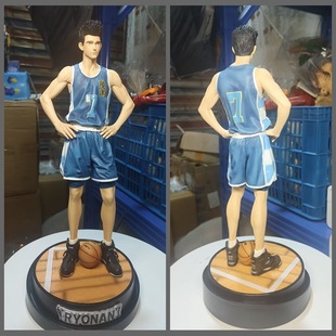 灌篮高手 GK 无限 仙道彰 湘北陵南 高中篮球队 雕像模型盒装手办