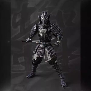 动漫手办 名将 黑蜘蛛 隐密 黑暗 暗黑 蜘蛛侠 可动 盒装摆件