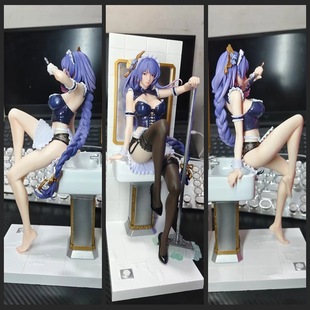 雷电 将军 浴室女仆装 寂灭者 GK 二次元美少女模型摆件 盒装手办