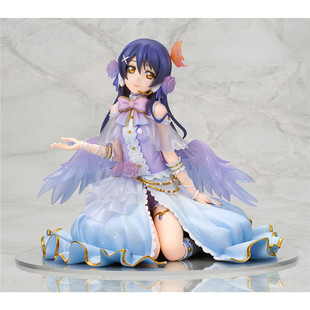 Love Live! 跪姿 园田海未 白色情人节 美少女  模型盒装手办