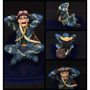 海贼 蓝衣华装 乌索普 狙击手 20周年纪念Ver. 草帽团 盒装手办