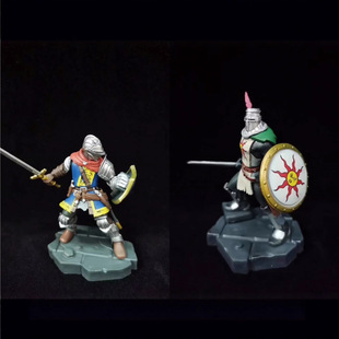 游戏周边 黑暗之魂3 索拉尔太阳骑士  奥斯卡 模型 摆件 盒装手办