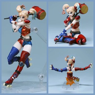 惊异系列 山口式 No.015EX 哈莉 奎茵 小丑女 可动人偶 盒装手办