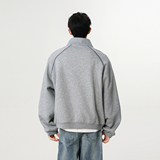 无影墙430克半高领拉链男女宽松廓形vintage卫衣HWH05-P68控108，男装卫衣，星座514A（原614）