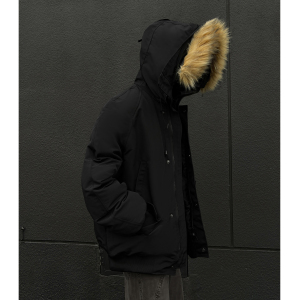 冬季1毛领派克服手塞棉美式复古工装bf外套棉服1713-MF77-P168图片