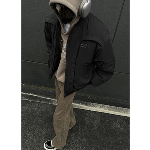 抖音2美式绣花飞行服cleanfit分割棉服外套1713-MF88-P138图片