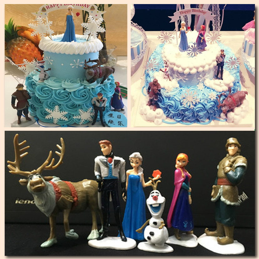 生日蛋糕情景装饰摆件冰雪奇缘爱莎安娜长发公主烘培装扮用品玩具在类目 节庆用品/礼品, 装扮用品中 - 来自Buy2taobao.com提供专业的淘宝代购服务