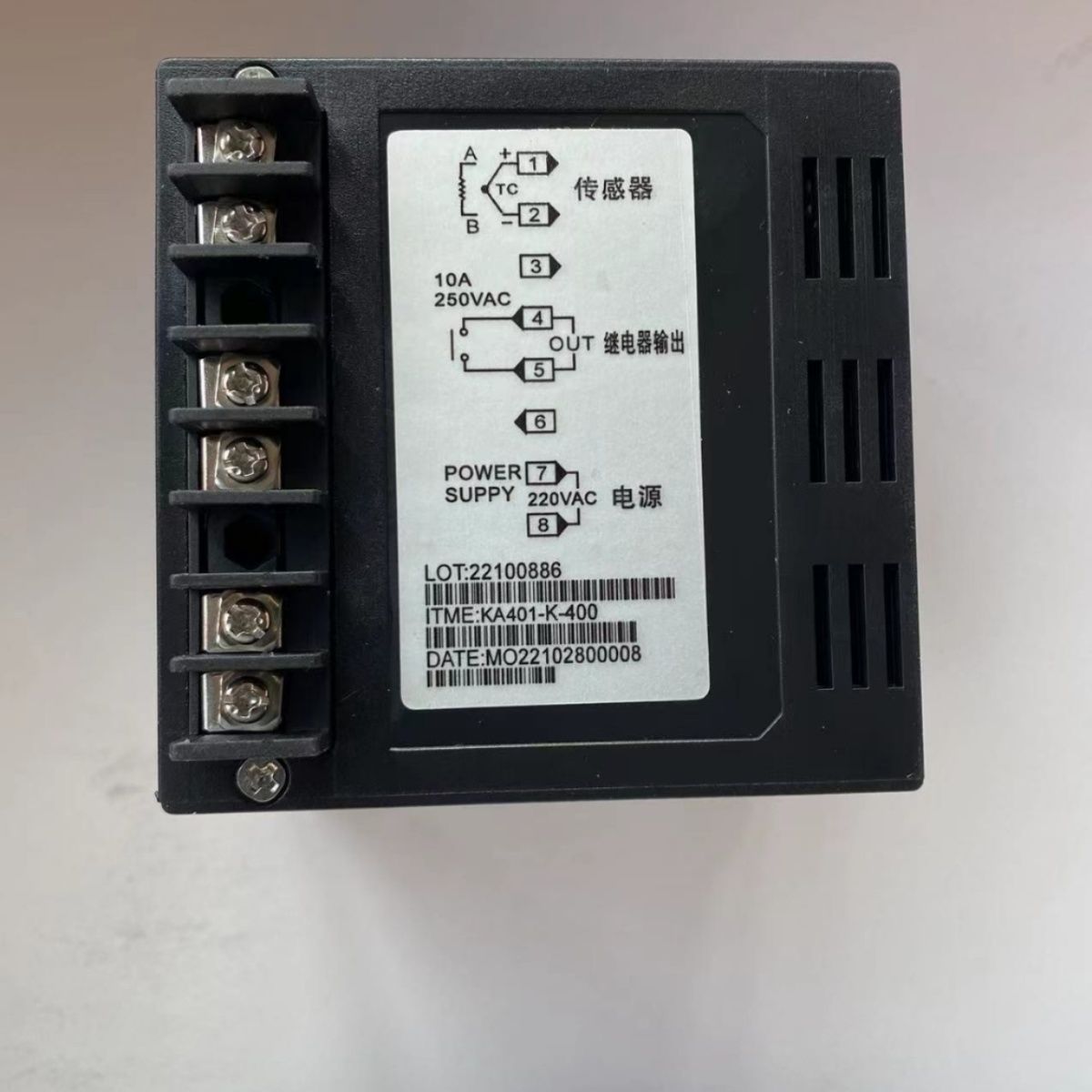 新南方厨宝红菱燃气电烤箱温度温控器KA401温度控制器控仪表CA100