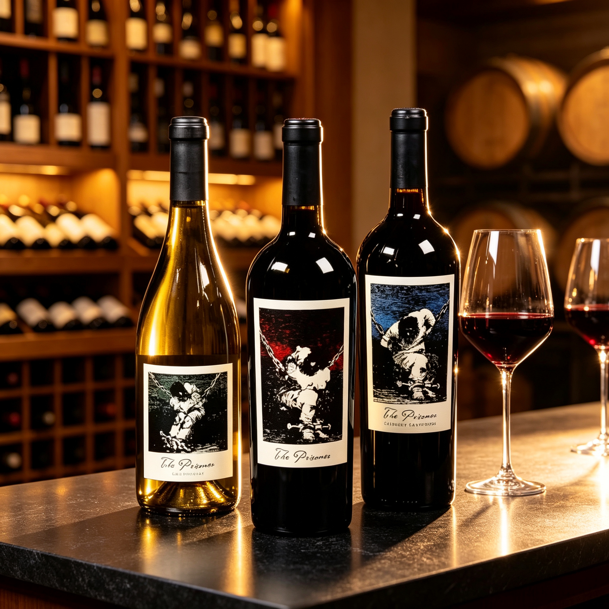 VIVINO4.4高分 美国进口囚徒红酒纳帕赤霞珠干红葡萄酒聚餐宴会酒