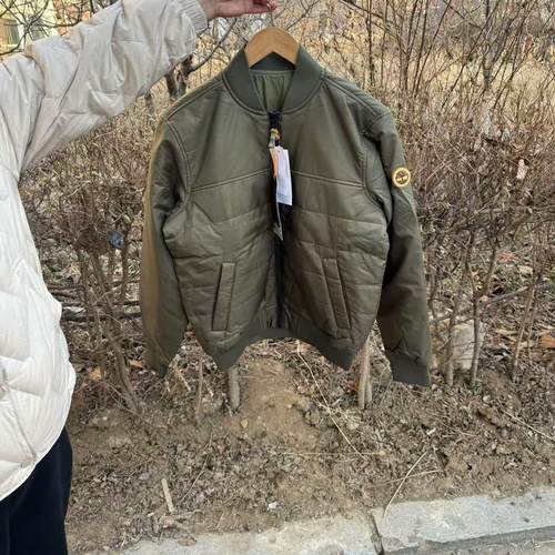 Timberland/添柏岚 正品棒球两面穿轻薄款男装休闲柔软棉服A2ET3
