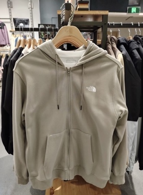 TheNorthFace北面开衫连帽卫衣中性款25春夏户外运动保暖外套8D7Q