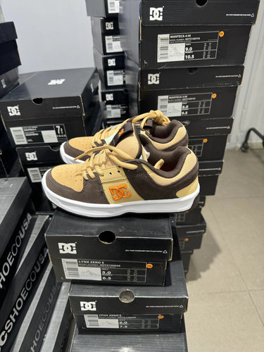 DC Shoes Lynx Zero街头潮流拼接耐磨轻便板鞋 男女ADYS100668