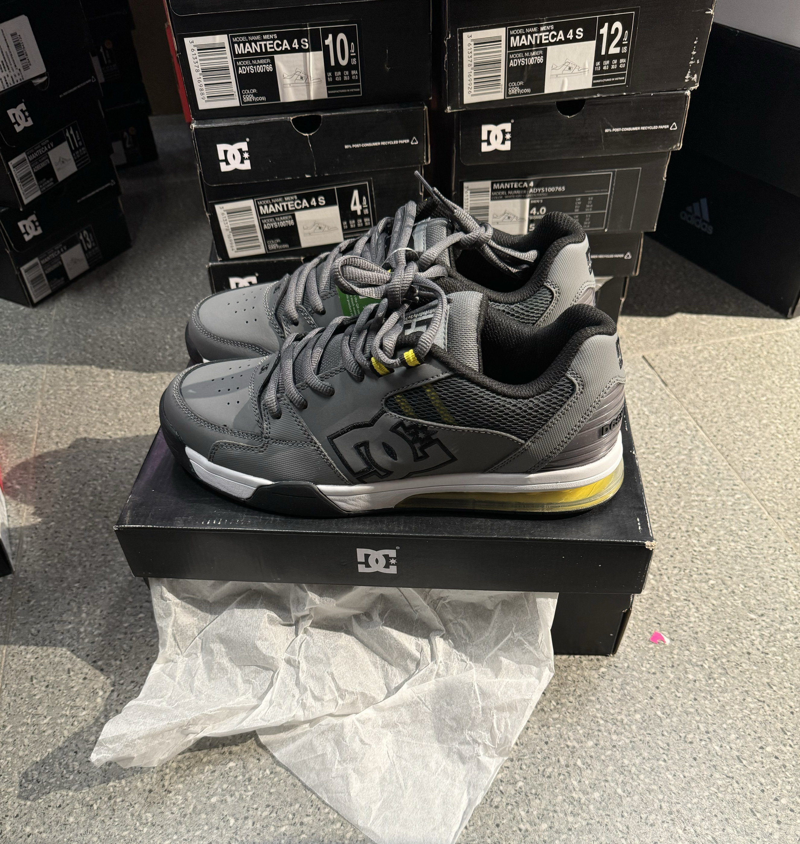 DCSHOES VERSATILE 正品经典款耐磨休闲鞋缓震弹力气垫鞋DC滑板鞋