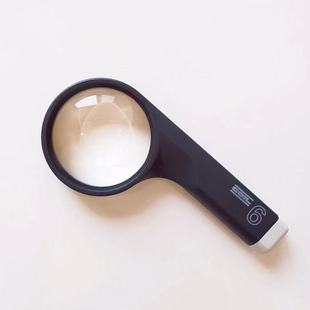 英国coil柯尔老人阅读6倍手持式 高清高亮双非球面镜片放大镜5206