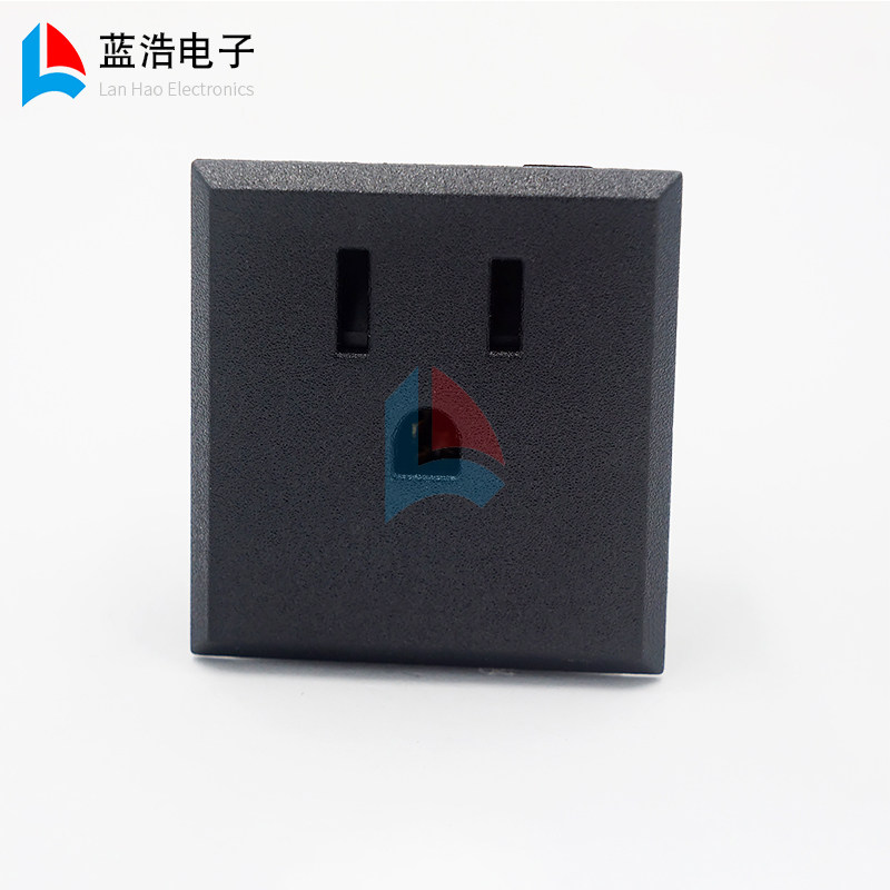 嵌入式10a带安全门桌面电源座图片
