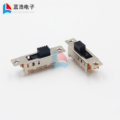 三档拨动开关脚带立式螺纹