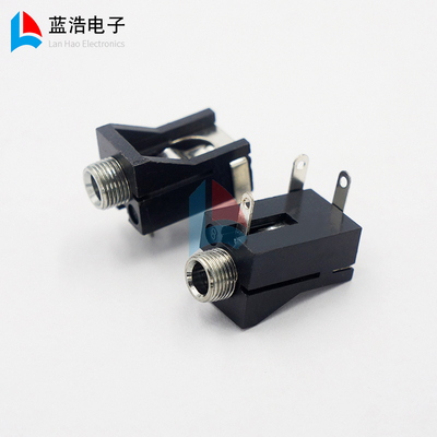 耳机插座3.5mm单声道音频脚直