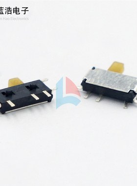 MSK-12C02七脚小拔动开关耐温7脚贴片侧面拔动开关7P微型迷你开关