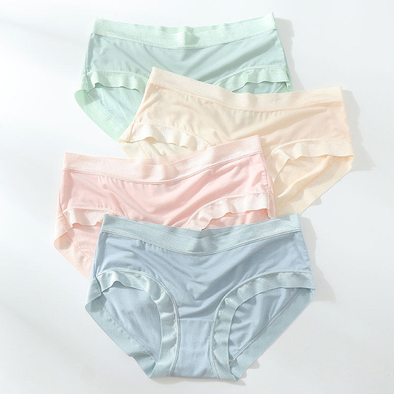 50S中腰兰精莫代尔细腻软糯内裤少女士薄款棉质贴身裆部三角裤头,女士内衣/男士内衣/家居服,女三角裤,淘宝优惠券,粉丝福利购,淘宝优惠卷