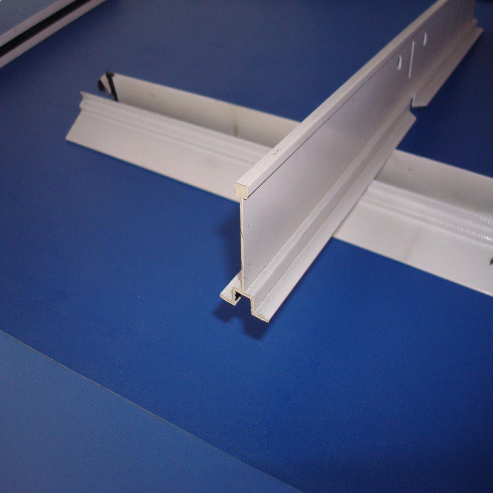 铝合金t型烤漆龙骨吊顶材料矿棉板天花吊顶龙骨硅酸钙板吊顶骨架