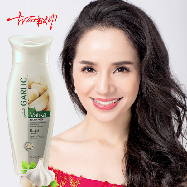 125年植物护发品牌 Vatika 瓦提卡 大蒜精华液洗发水 200ml 天猫优惠券折￥15包邮（￥40-25）京东￥38