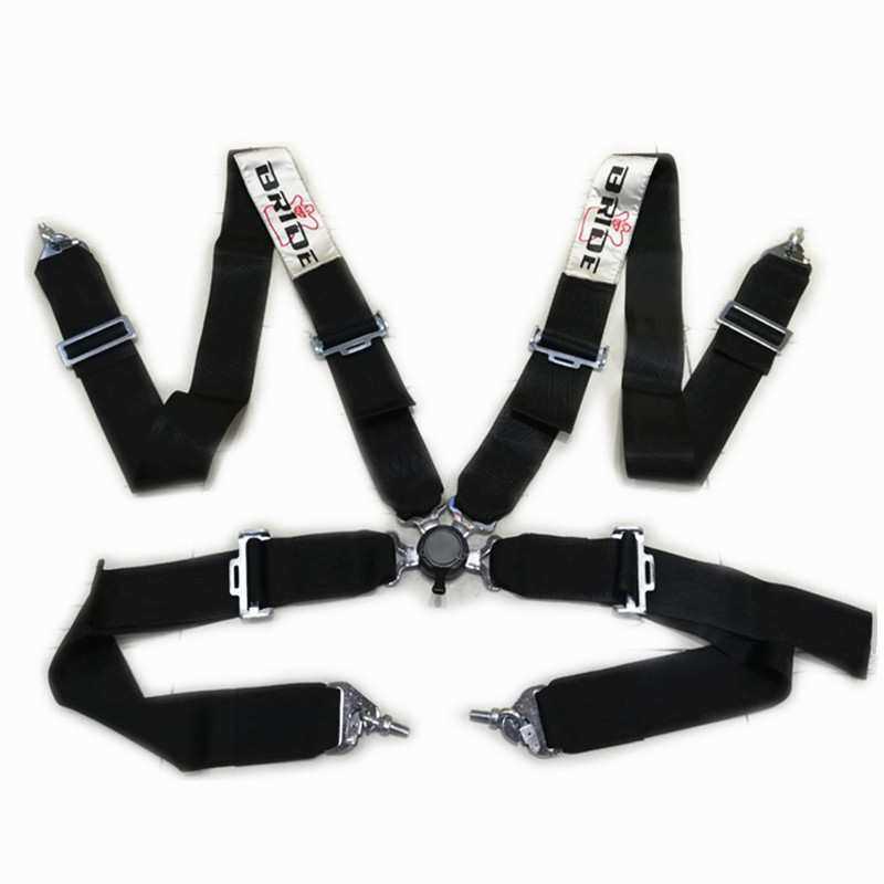 汽车改装安全带 赛车座椅三寸四/五/六点加装款快拆式Bride安