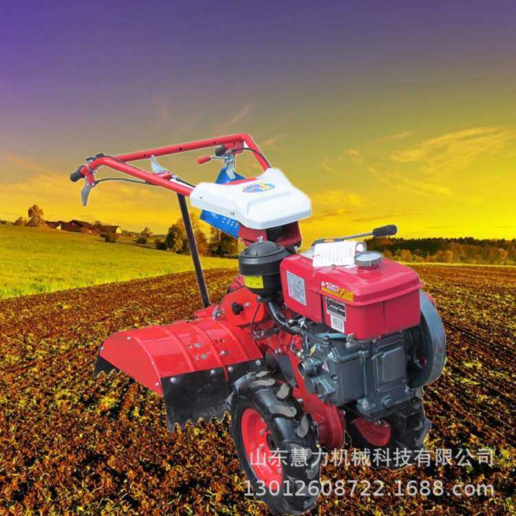 多功能微耕机 小型汽油柴油手扶微耕机厂家 山东开沟机旋耕机