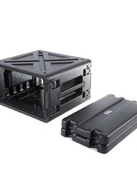 塑盾6U黑色防护箱工业产品安全防护防水IP67厂家直供