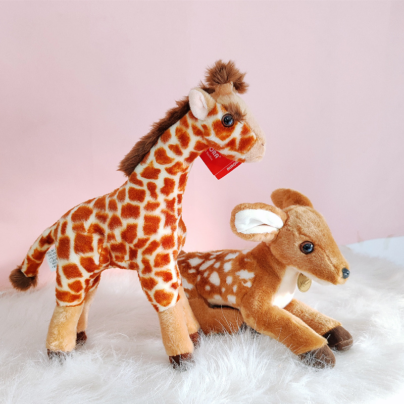 仿真长颈鹿毛绒玩具小鹿公仔礼物
